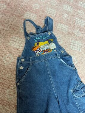 Denim Overalls - Blue Kids Bottoms